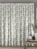 Next sage green Isla floral curtains - British product