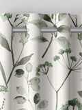 Next sage green Isla floral curtains - British product