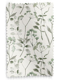 Next sage green Isla floral curtains - British product