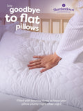 Slumberdown firm side sleeper rebound white pillows 2 pack (British brand)