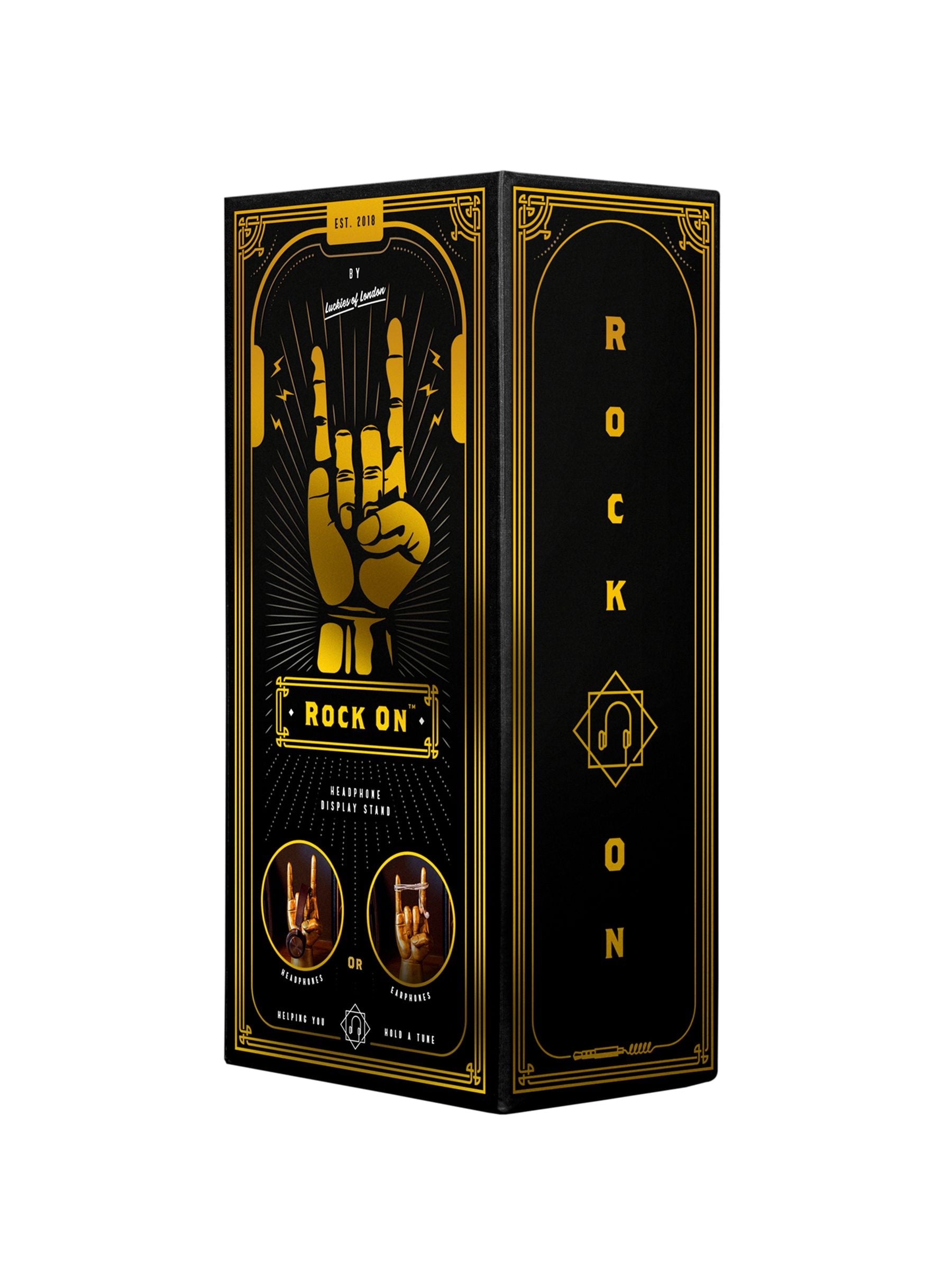 Luckies Rock On headphone stand large - British product