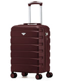 Flight Knight Dark Brown Hand Luggage Maximum Size for Air France & KLM Cabin Bag Overhead Carry on Approved