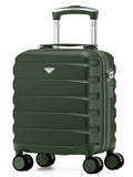 Flight Knight Green Hand Luggage Maximum Size Approved for Ryanair & Wizz Free Carry On Underseat Cabin Bag