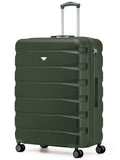Flight Knight Ink Black 8 Wheel ABS Hard Case Suitcase 29 Inch