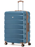 Flight Knight Ink Black 8 Wheel ABS Hard Case Suitcase 29 Inch