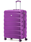 Flight Knight Ink Black 8 Wheel ABS Hard Case Suitcase 29 Inch