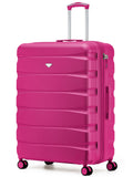 Flight Knight Ink Black 8 Wheel ABS Hard Case Suitcase 29 Inch