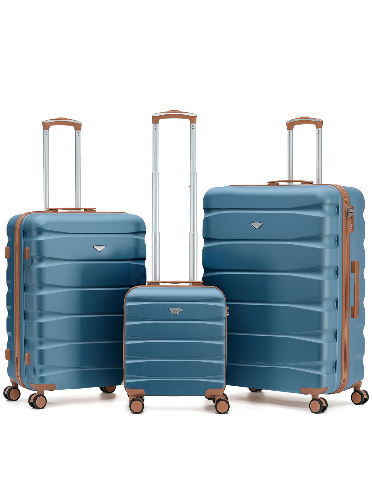 Flight Knight Pastel Cream luggage set 45x36x20cm, imported from the UK