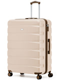 Flight Knight Ink Black 8 Wheel ABS Hard Case Suitcase 29 Inch