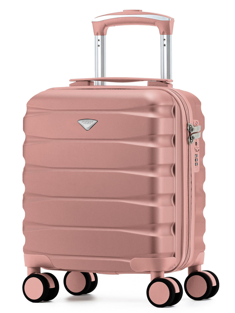 Flight Knight Nude Hand Luggage Maximum Size Approved for Ryanair & Wizz Free Carry On Underseat Cabin Bag