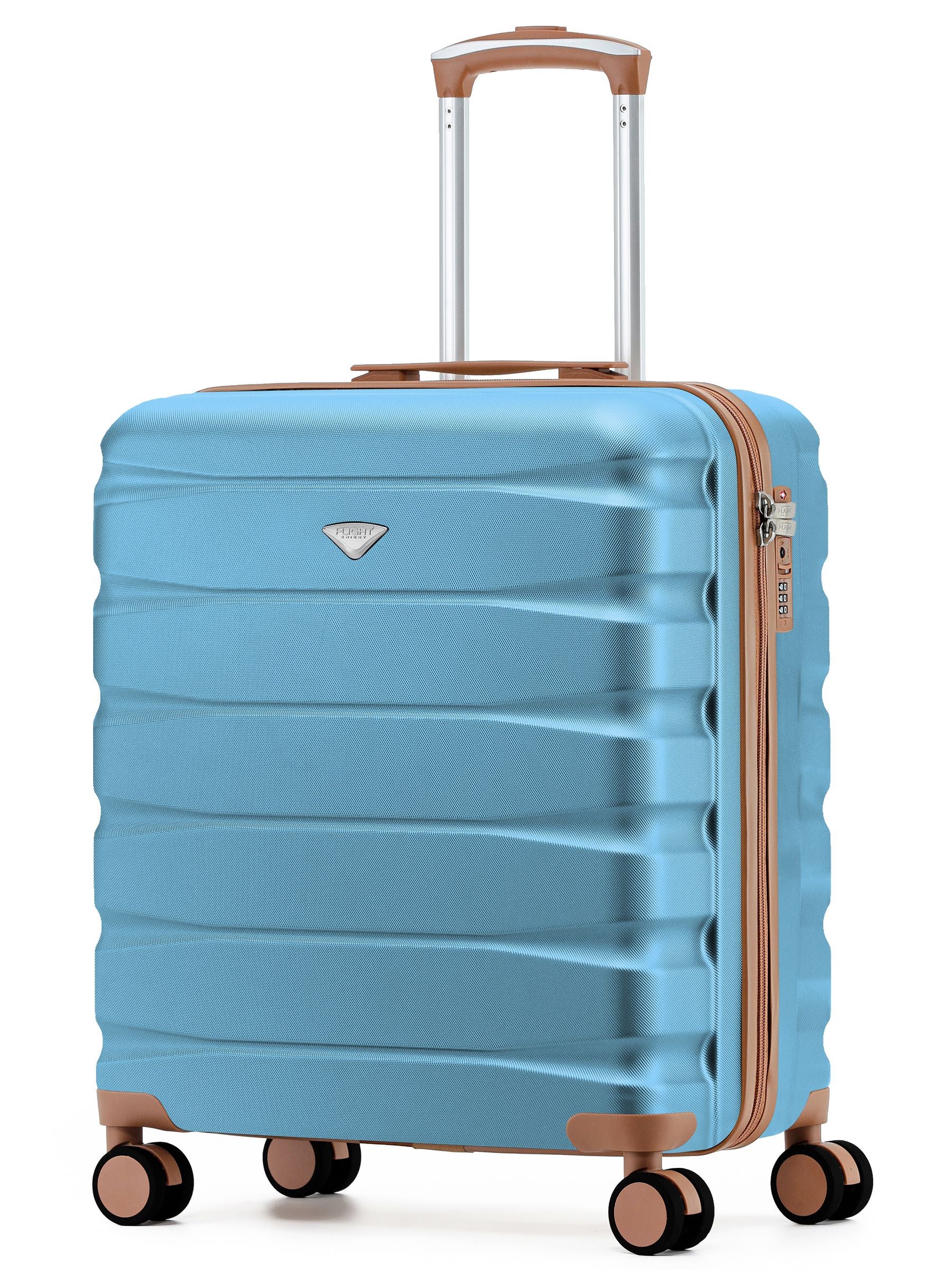 Flight Knight Bright Pink Cabin Travel Suitcase