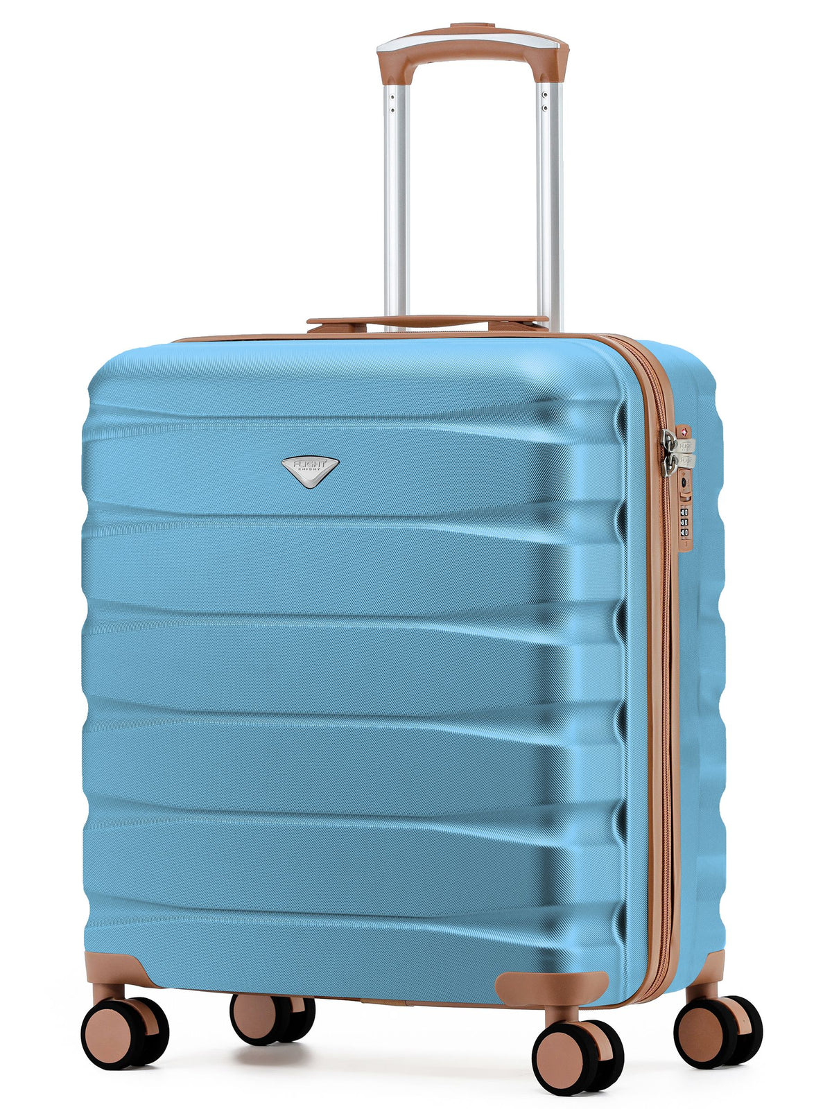 Flight Knight Bright Pink Cabin Travel Suitcase