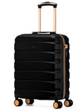 Flight Knight Black Hand Luggage Maximum Size for Ryanair (Priority) Cabin Bag Overhead Carry On TUI Approved