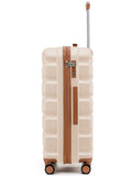 Flight Knight Pastel Cream luggage set 45x36x20cm, imported from the UK
