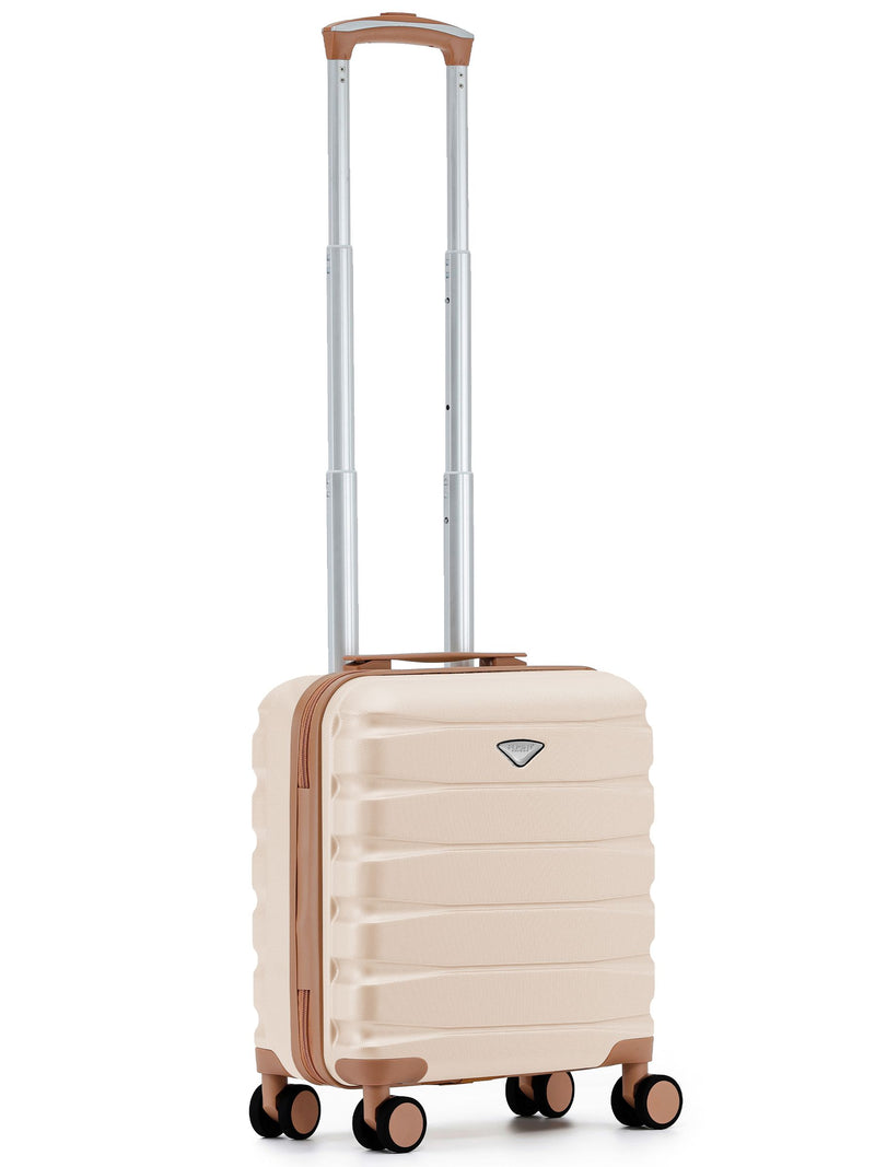 Flight Knight Pastel Cream luggage set 45x36x20cm, imported from the UK