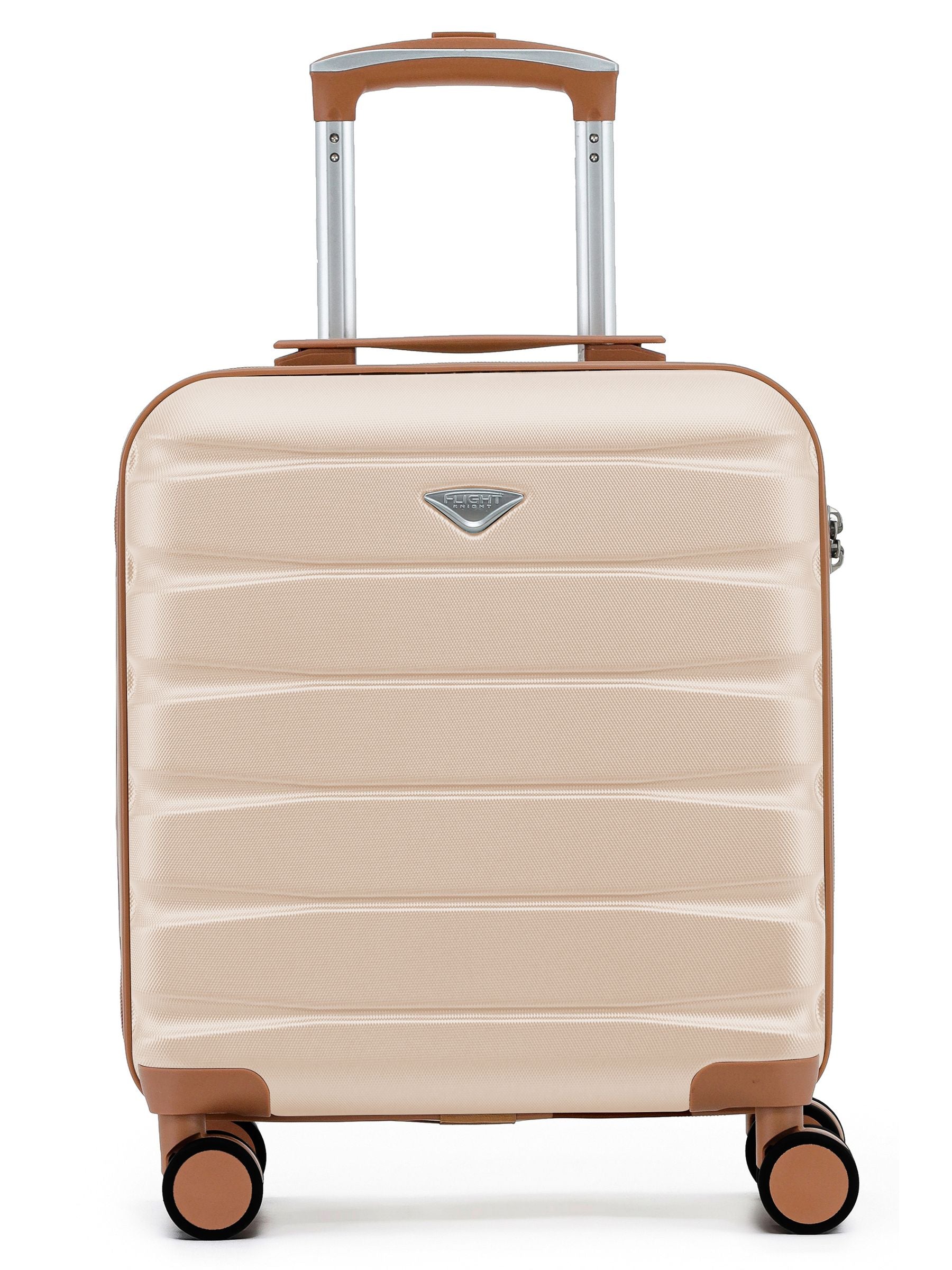 Flight Knight Pastel Cream luggage set 45x36x20cm, imported from the UK