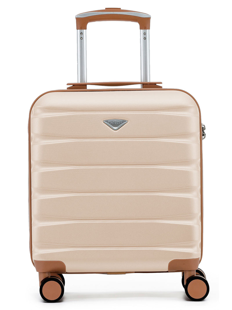 Flight Knight Pastel Cream luggage set 45x36x20cm, imported from the UK