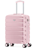 Flight Knight Pink Hand Luggage Maximum Size for Ryanair (Priority) Cabin Bag Overhead Carry On TUI Approved
