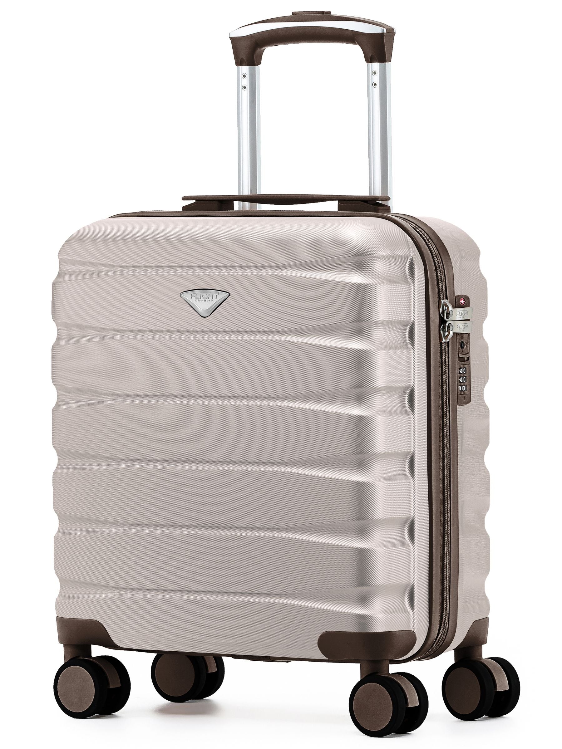 Flight Knight Coal Black Hand Luggage Cabin Bag 45x36x20cm