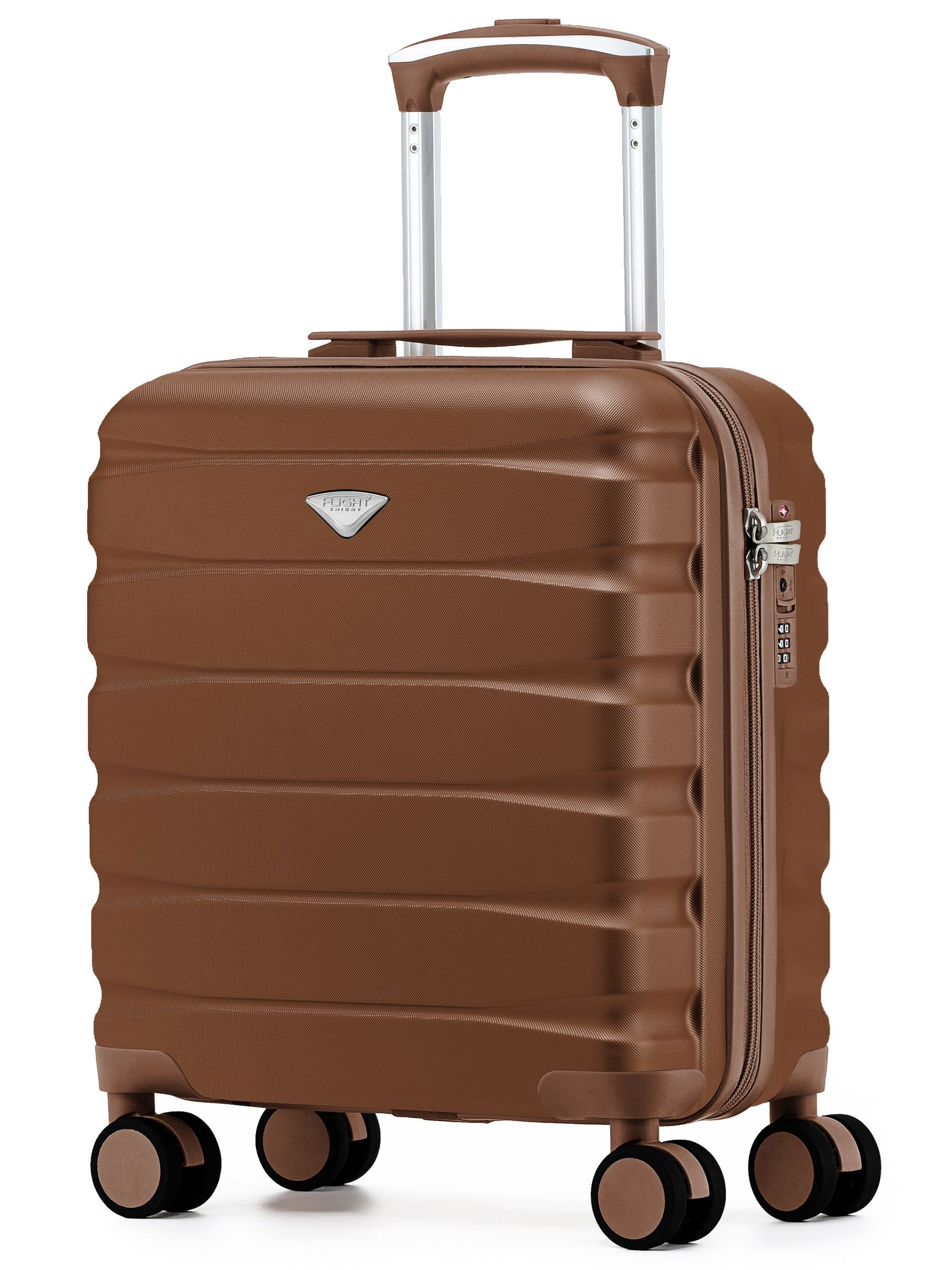 Flight Knight Coal Black Hand Luggage Cabin Bag 45x36x20cm