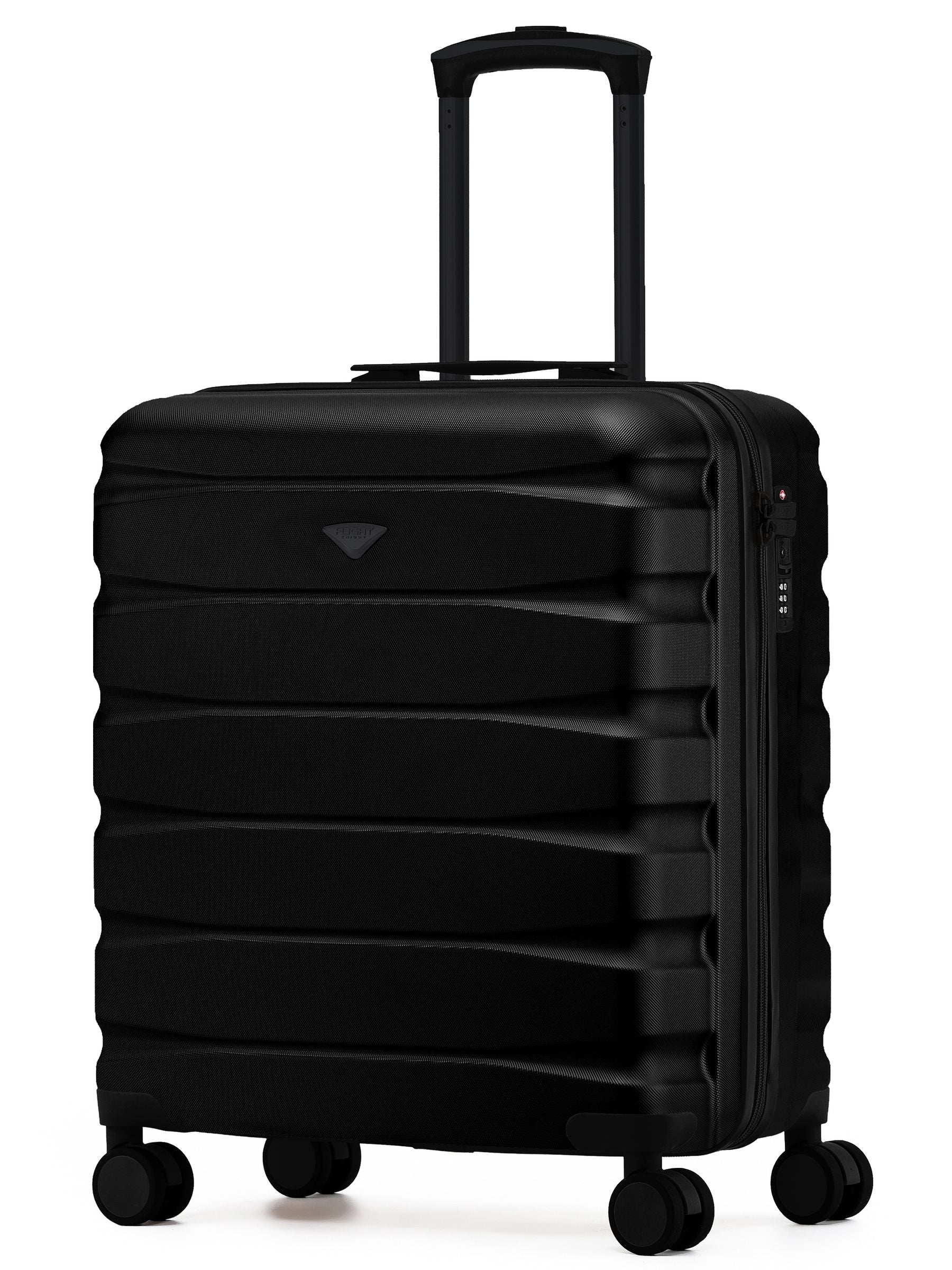 Flight Knight Bright Pink Cabin Travel Suitcase