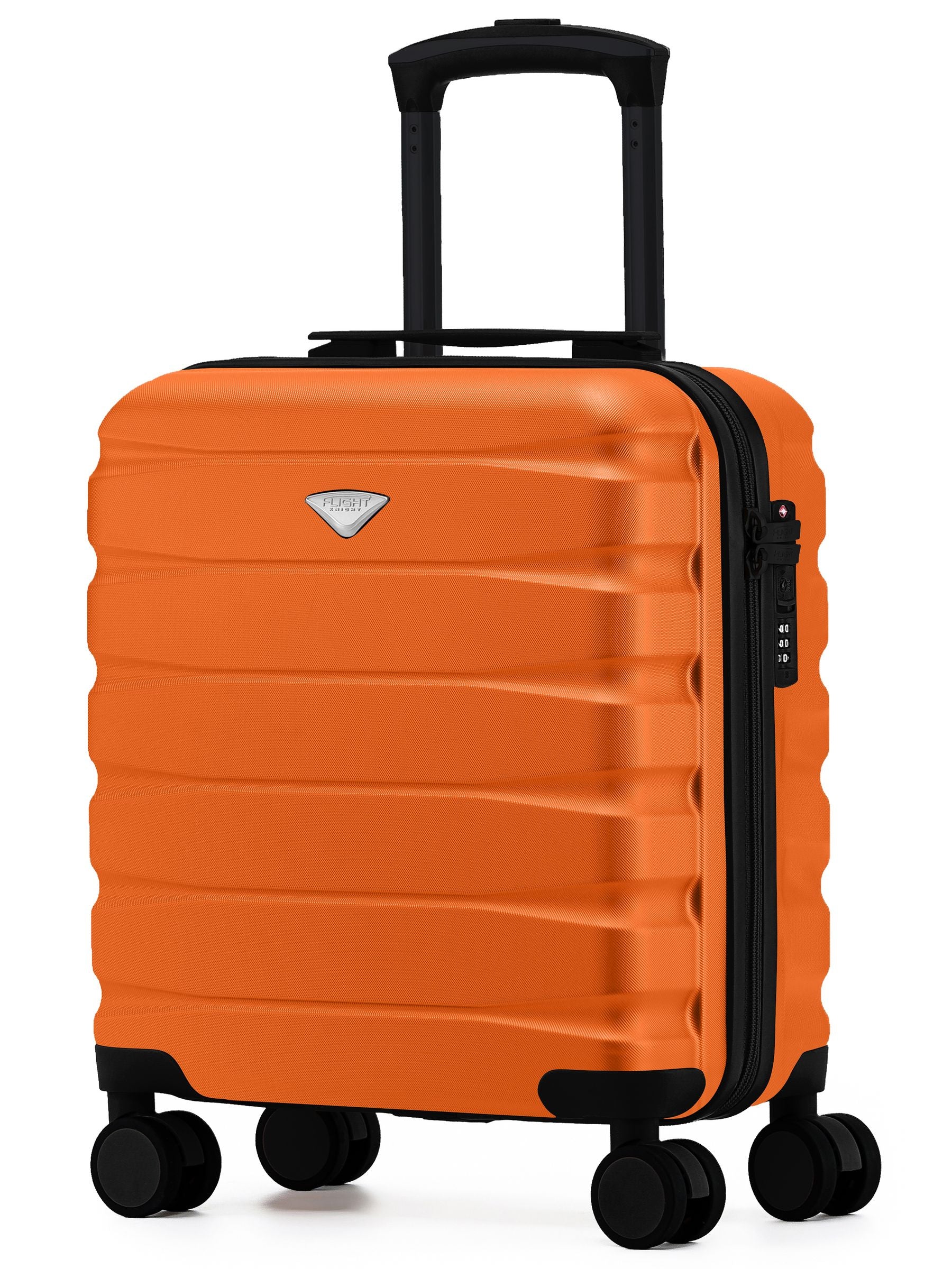 Flight Knight Coal Black Hand Luggage Cabin Bag 45x36x20cm