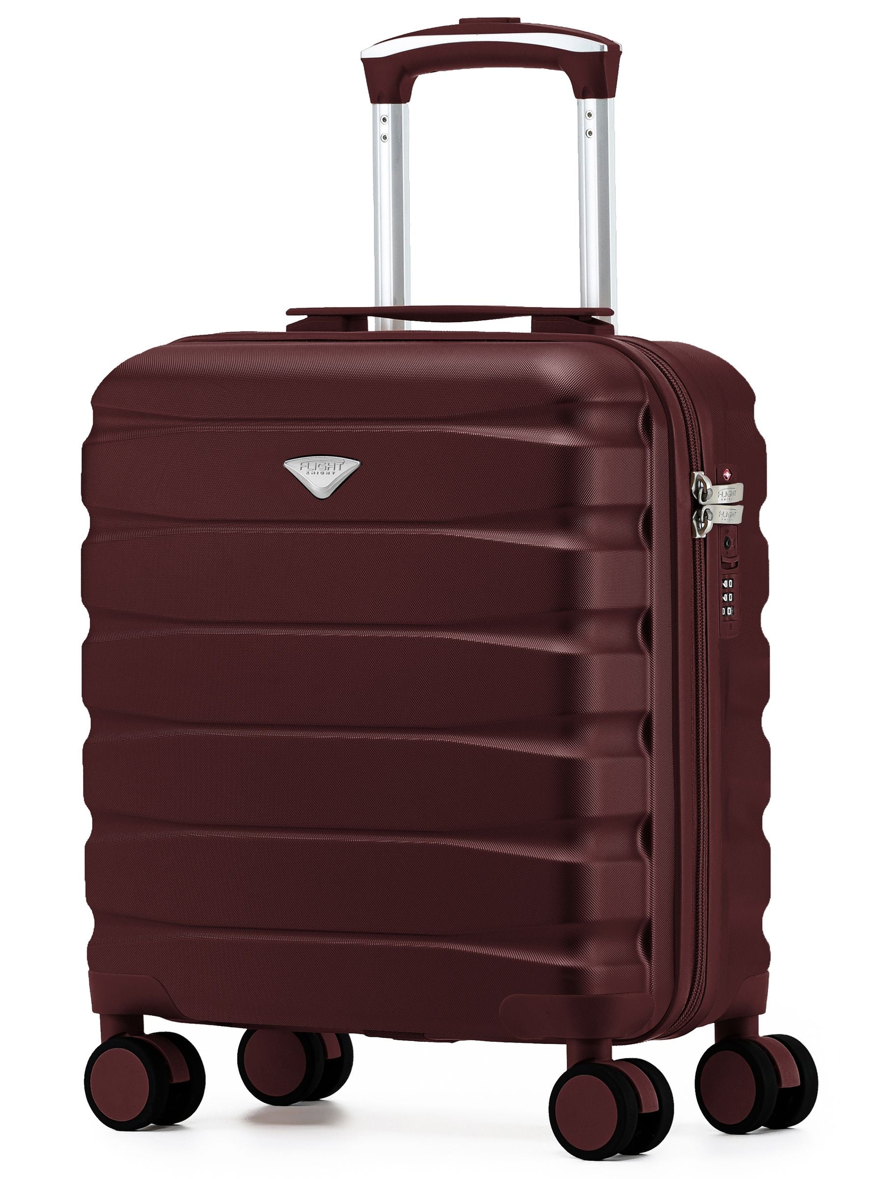 Flight Knight Coal Black Hand Luggage Cabin Bag 45x36x20cm