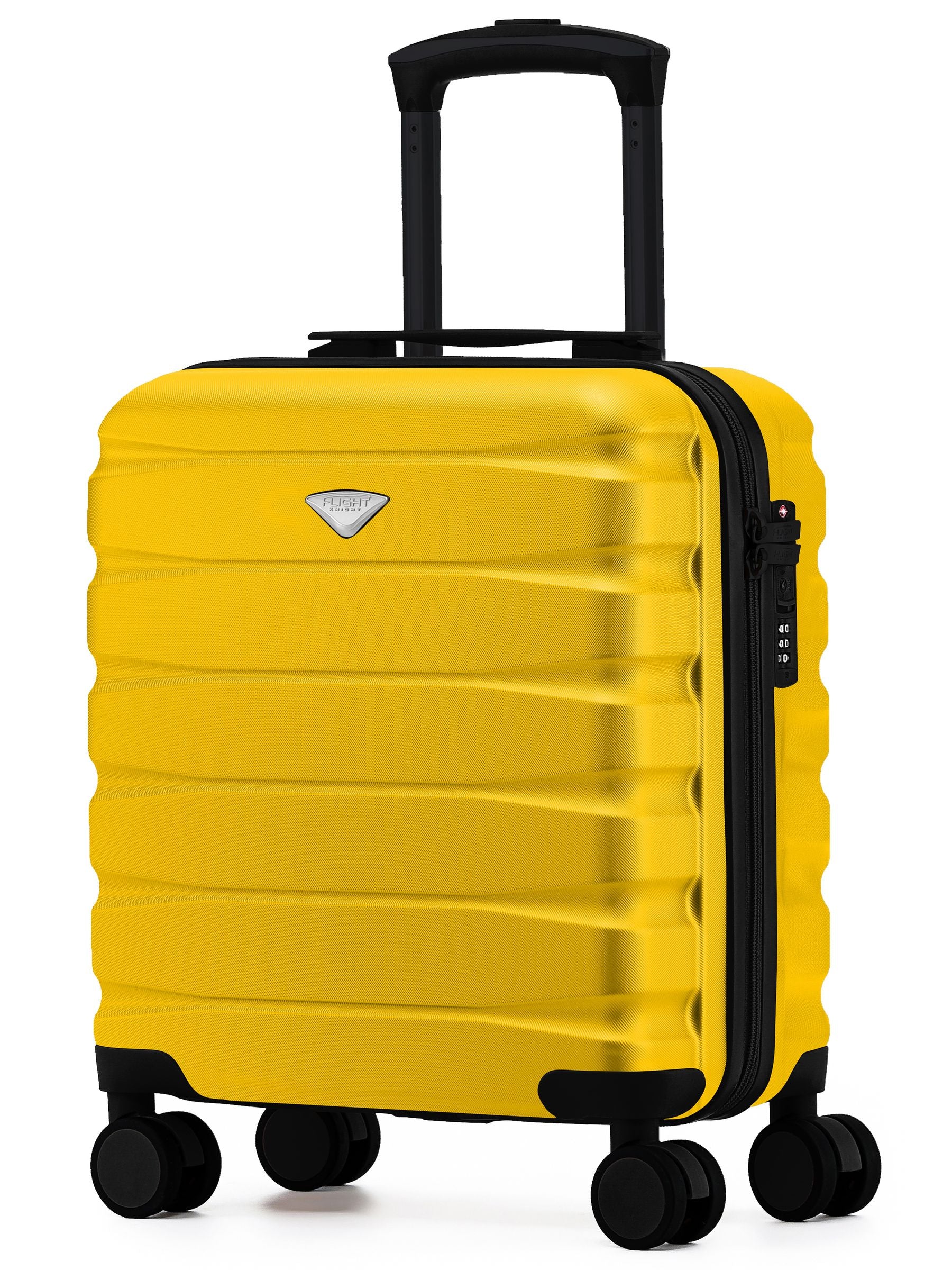 Flight Knight Coal Black Hand Luggage Cabin Bag 45x36x20cm