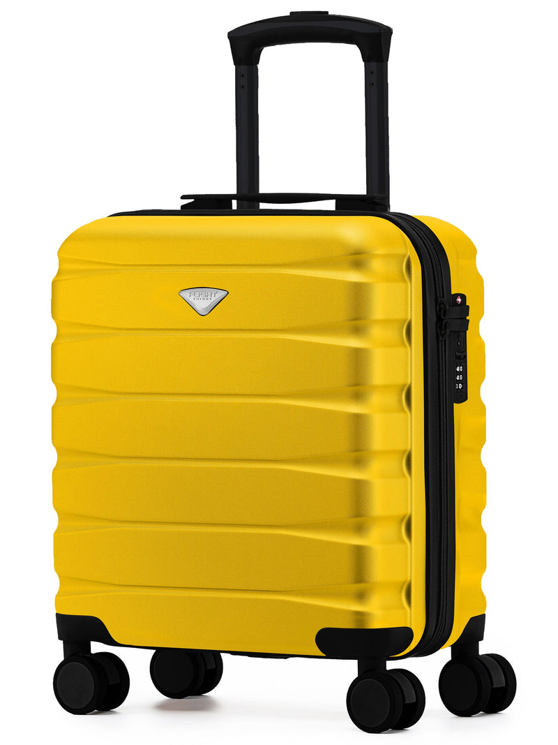 Flight Knight Coal Black Hand Luggage Cabin Bag 45x36x20cm