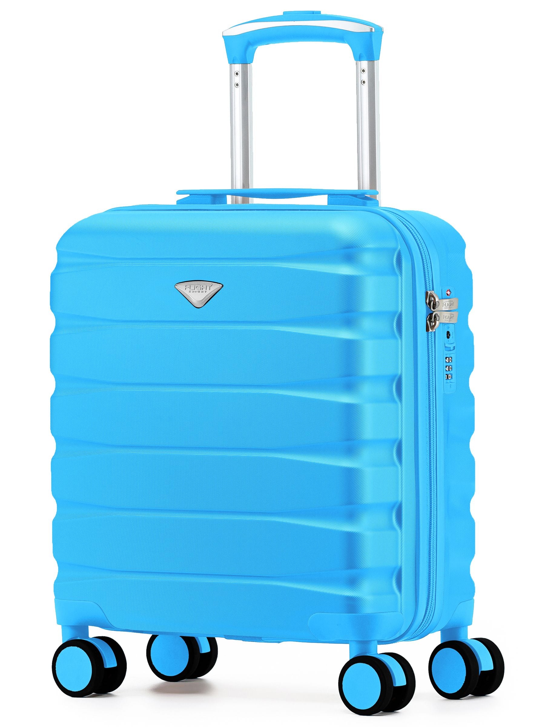 Flight Knight Coal Black Hand Luggage Cabin Bag 45x36x20cm
