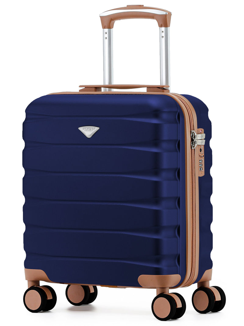 Flight Knight Coal Black Hand Luggage Cabin Bag 45x36x20cm