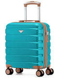 Flight Knight Coal Black Hand Luggage Cabin Bag 45x36x20cm