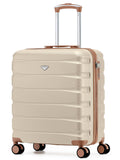 Flight Knight Bright Pink Cabin Travel Suitcase