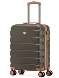 Flight Knight Brown Hand Luggage Maximum Size for Ryanair (Priority) Cabin Bag Overhead Carry On TUI Approved