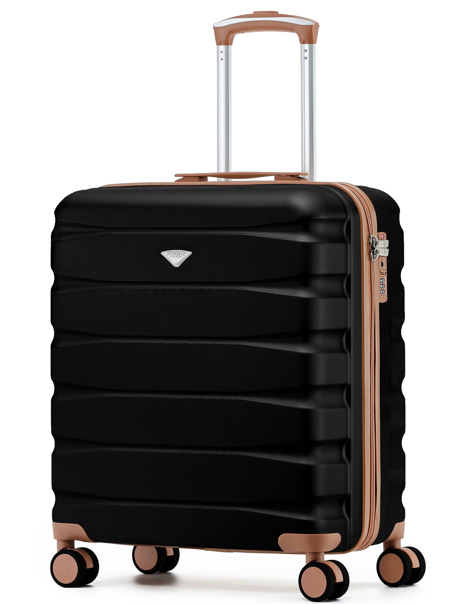 Flight Knight Bright Pink Cabin Travel Suitcase