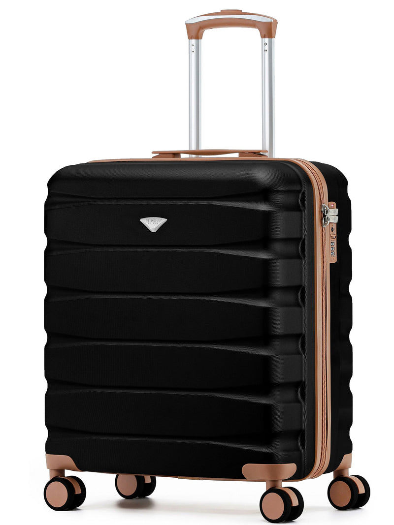 Flight Knight Bright Pink Cabin Travel Suitcase