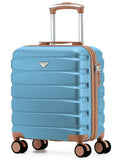 Flight Knight Coal Black Hand Luggage Cabin Bag 45x36x20cm