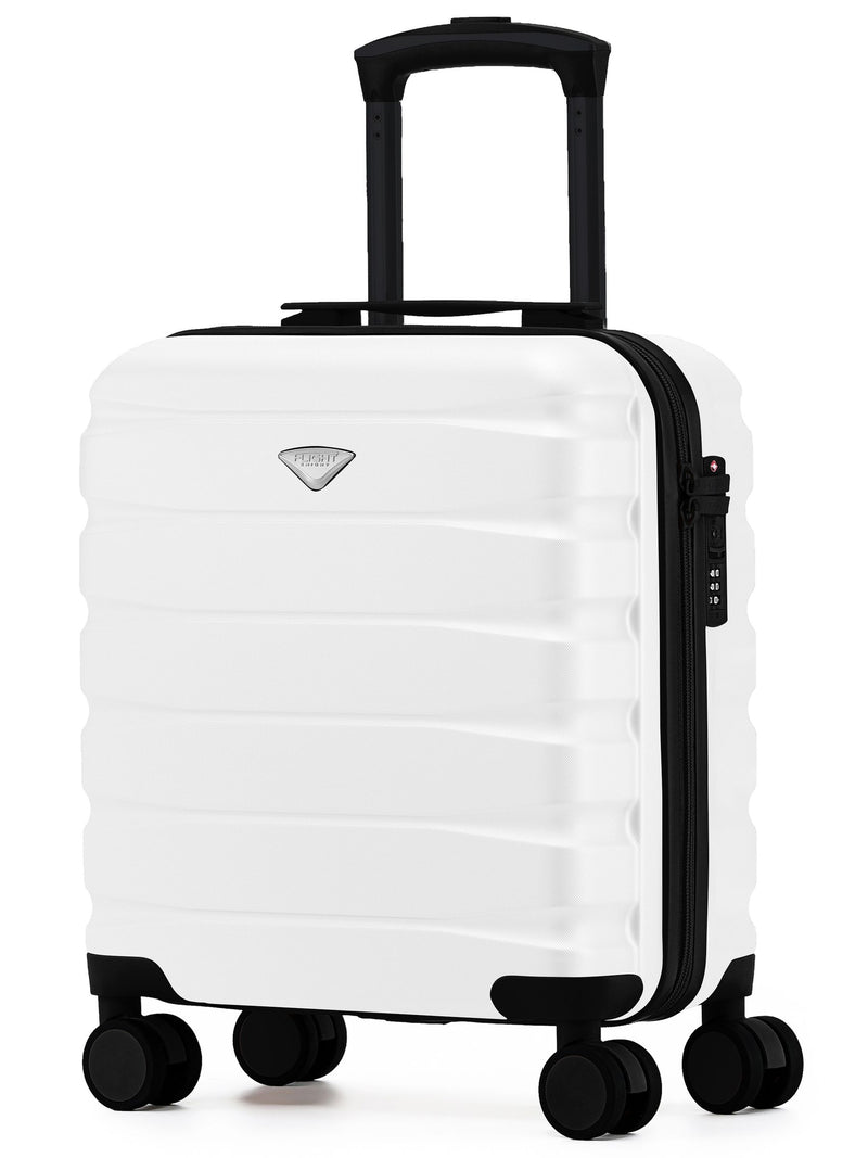Flight Knight Coal Black Hand Luggage Cabin Bag 45x36x20cm