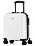 Flight Knight Coal Black Hand Luggage Cabin Bag 45x36x20cm