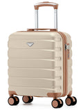 Flight Knight Coal Black Hand Luggage Cabin Bag 45x36x20cm