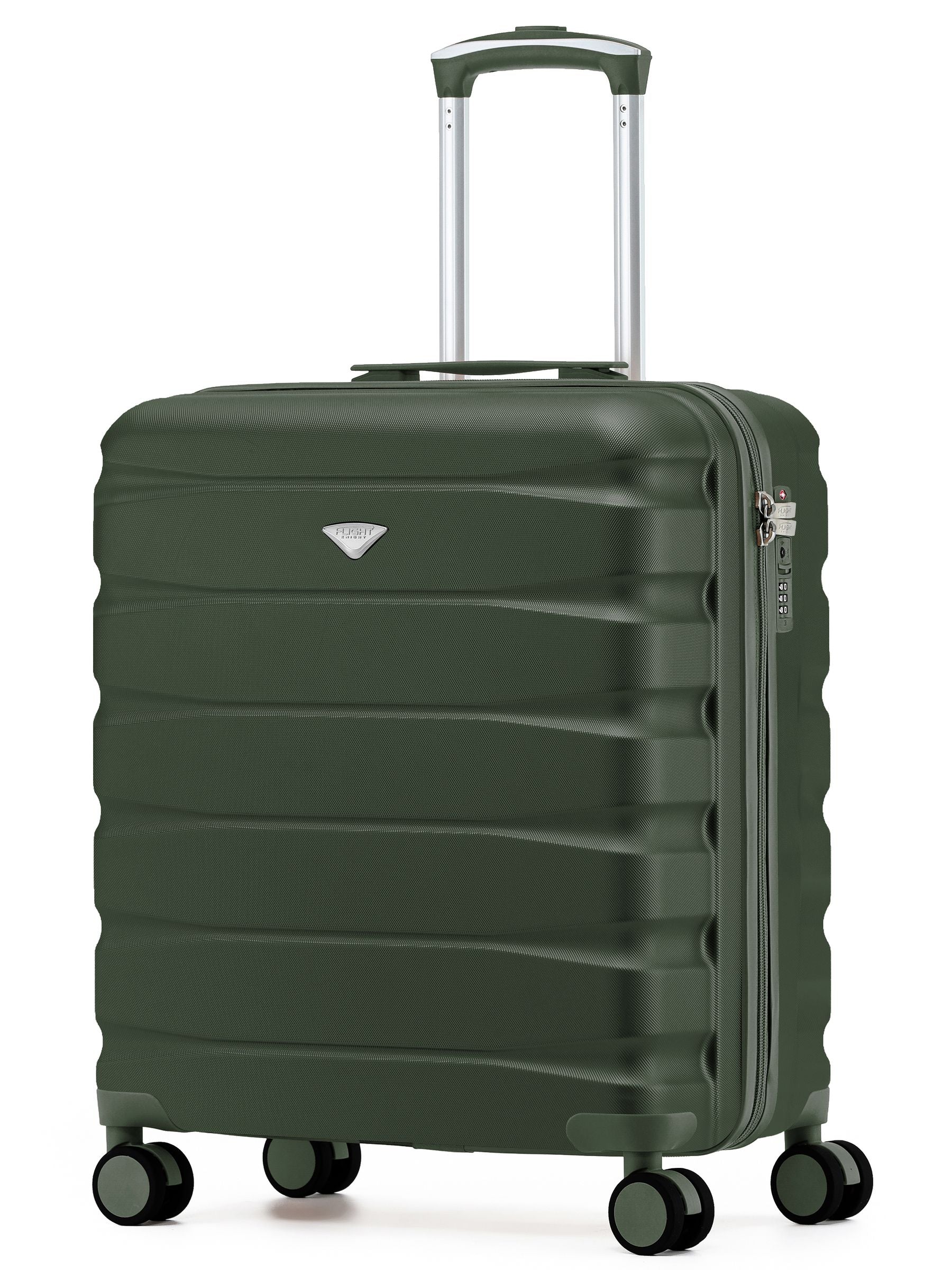 Flight Knight Bright Pink Cabin Travel Suitcase