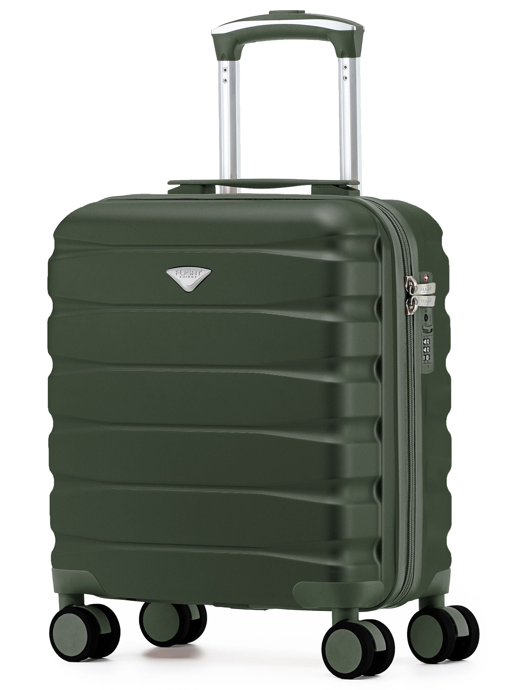 Flight Knight Coal Black Hand Luggage Cabin Bag 45x36x20cm