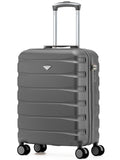 Flight Knight Grey Hand Luggage Maximum Size for Ryanair (Priority) Cabin Bag Overhead Carry On TUI Approved