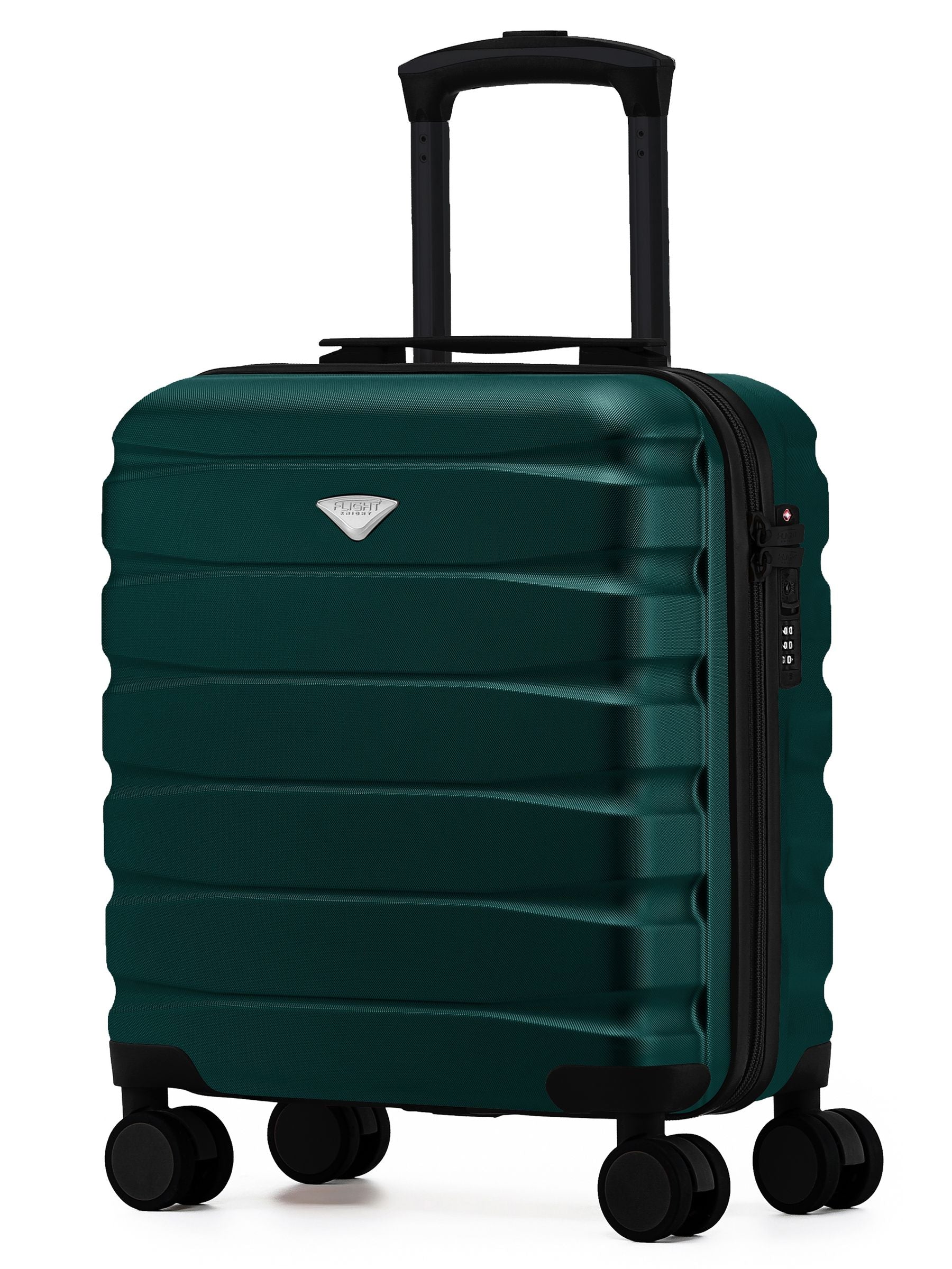 Flight Knight Coal Black Hand Luggage Cabin Bag 45x36x20cm