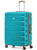 Flight Knight Ink Black 8 Wheel ABS Hard Case Suitcase 29 Inch