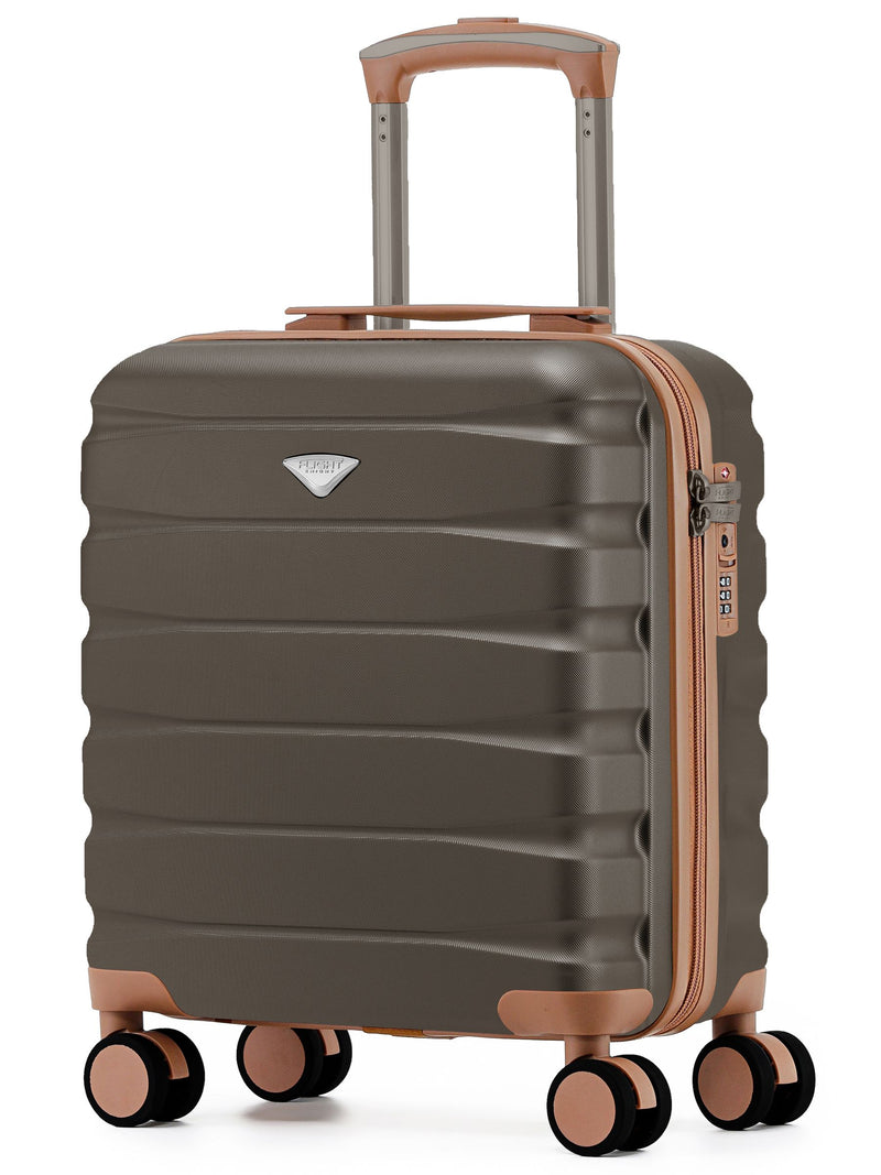 Flight Knight Coal Black Hand Luggage Cabin Bag 45x36x20cm