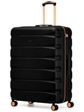Flight Knight Ink Black 8 Wheel ABS Hard Case Suitcase 29 Inch