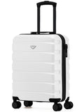 Flight Knight White Hand Luggage Maximum Size for Ryanair (Priority) Cabin Bag Overhead Carry On TUI Approved