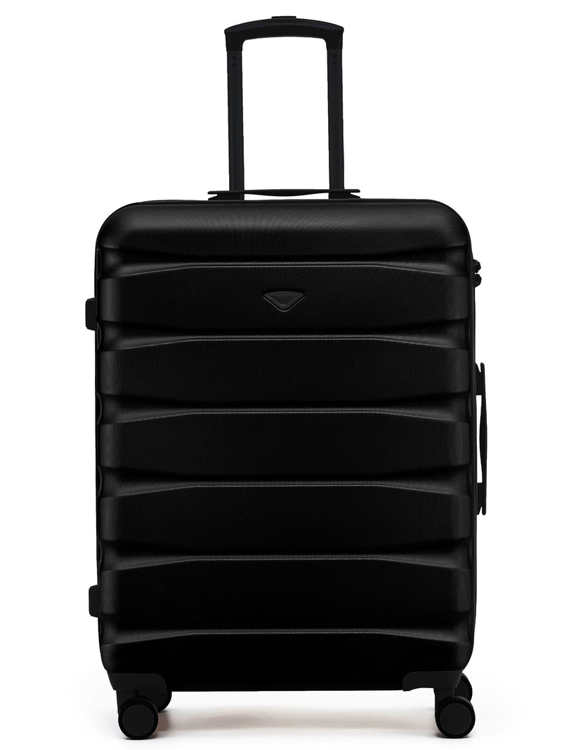 Flight Knight Red 8 Wheel ABS Hard Case Hold Suitcase (Large 25 inch)