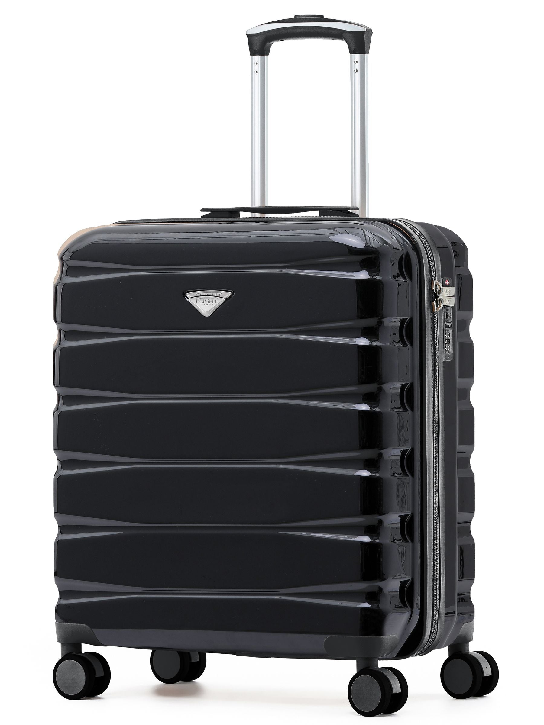 Flight Knight Bright Pink Cabin Travel Suitcase